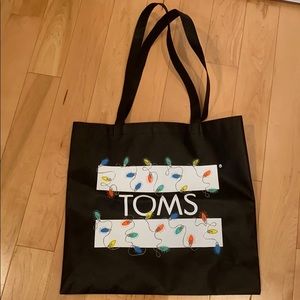 TOMS reusable holiday tote